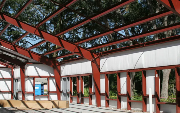 Prefab Metal Office Buildings with Storm and Fire Resistance