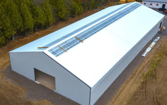 Hay Storage in Farm Metal Buildings
