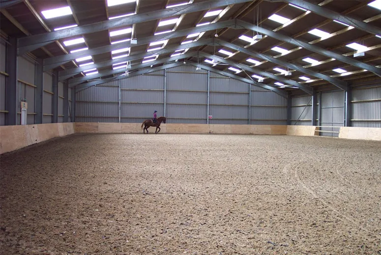 box iron shed frame