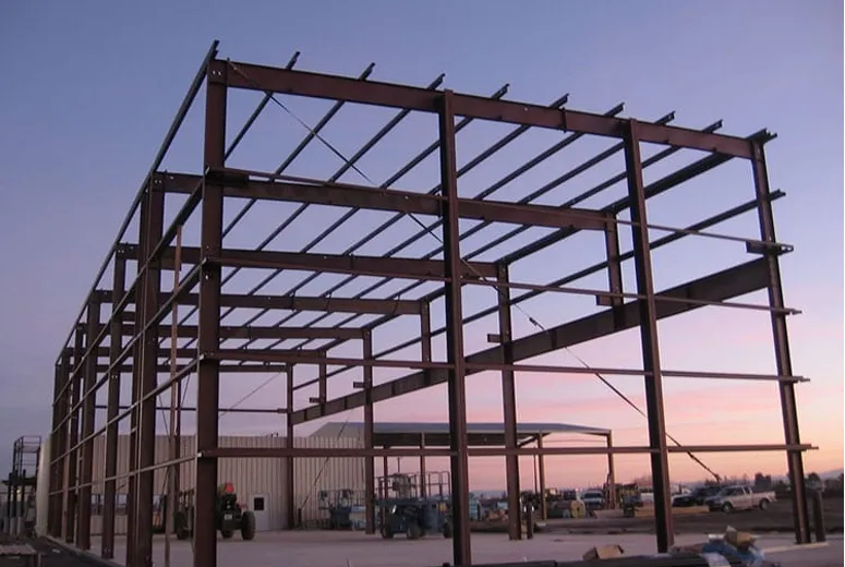 portal frame shed