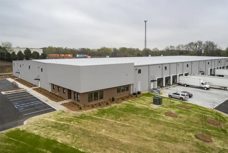 metal garage building with lean to
