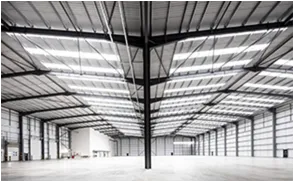 steel structure warehouse building
