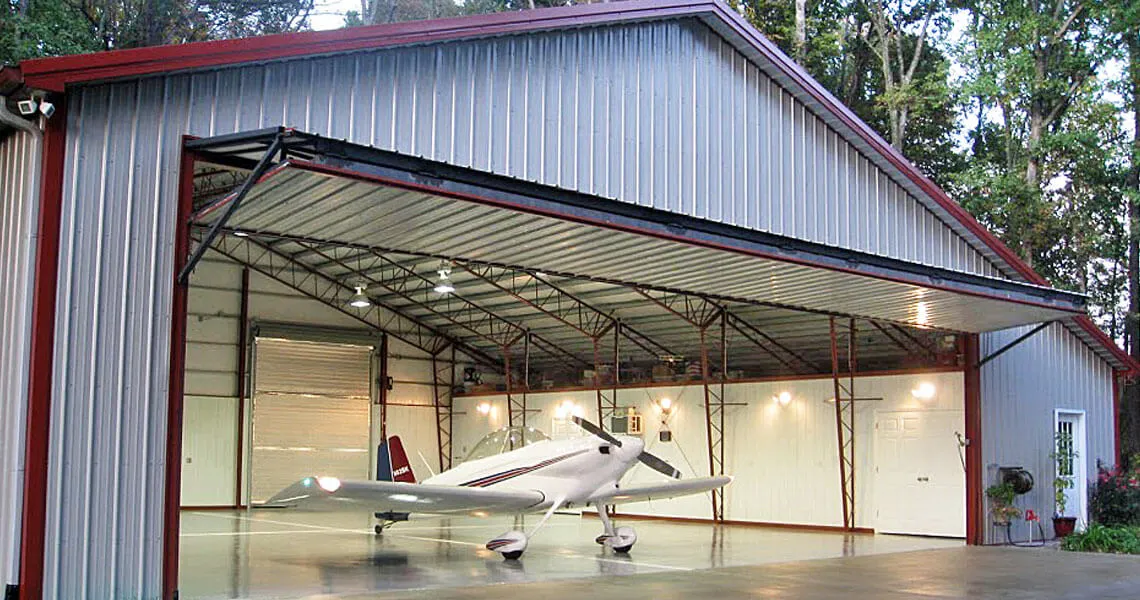 Metal & Steel 2 Car Garage Kits   Durable, Customizable Designs