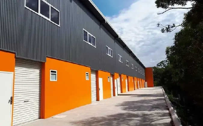 galvanized steel warehouse