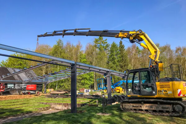 portal shed frame