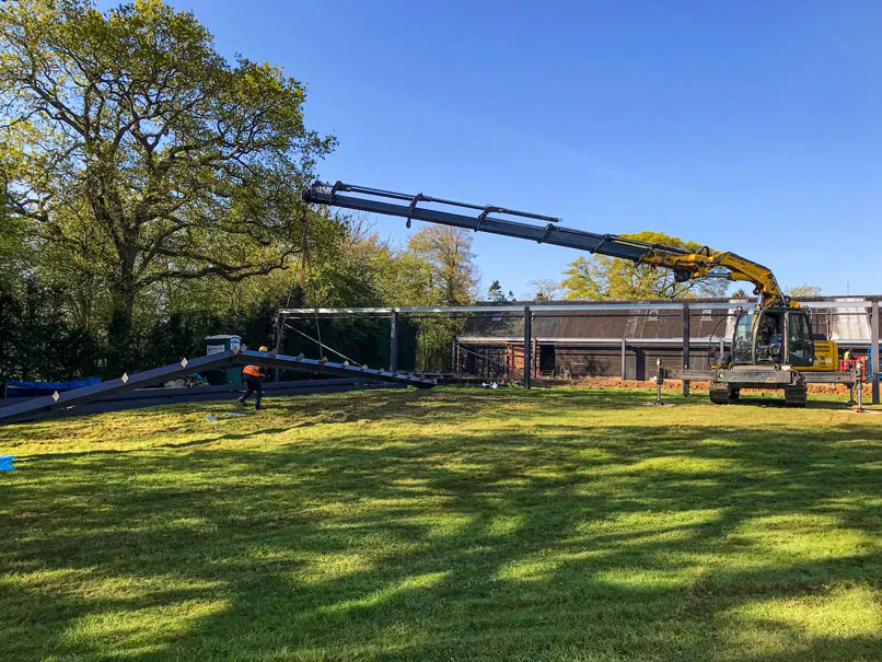 modular steel frame