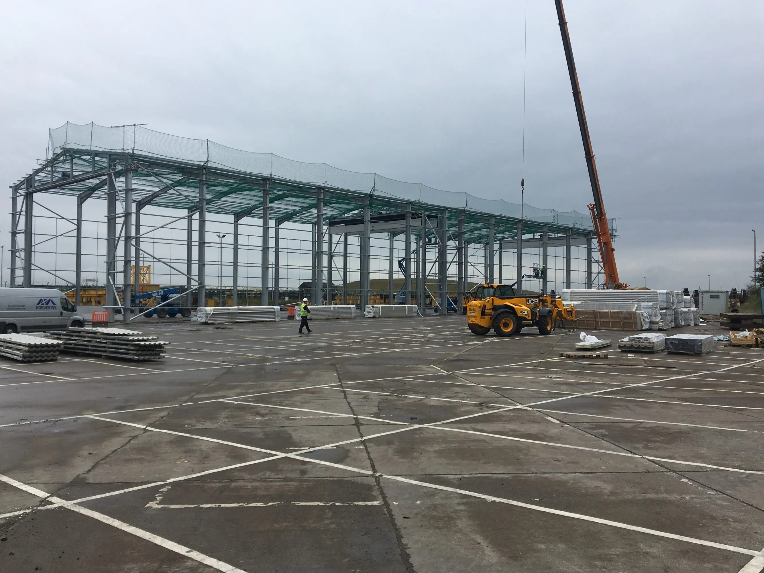 steel warehouse building