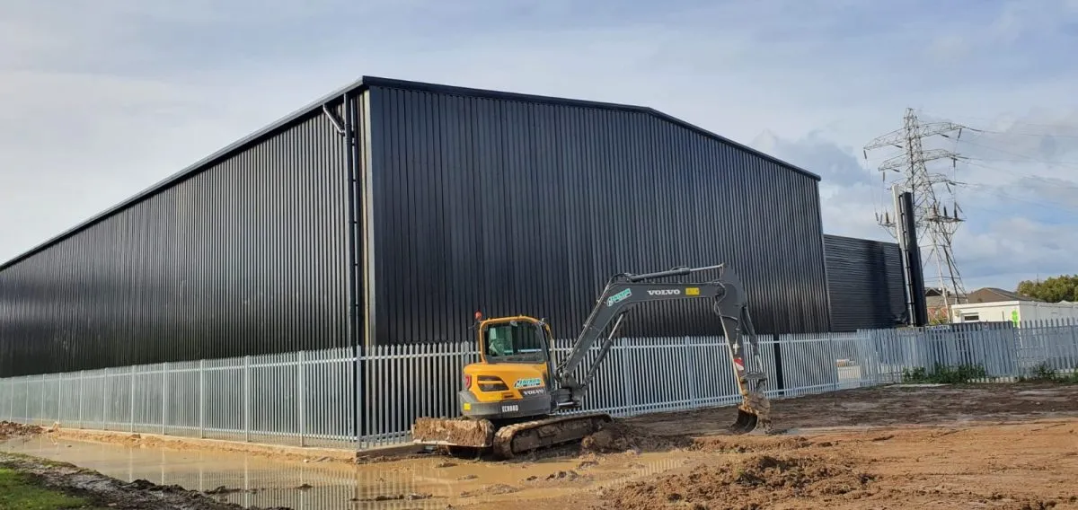 portal frame warehouse