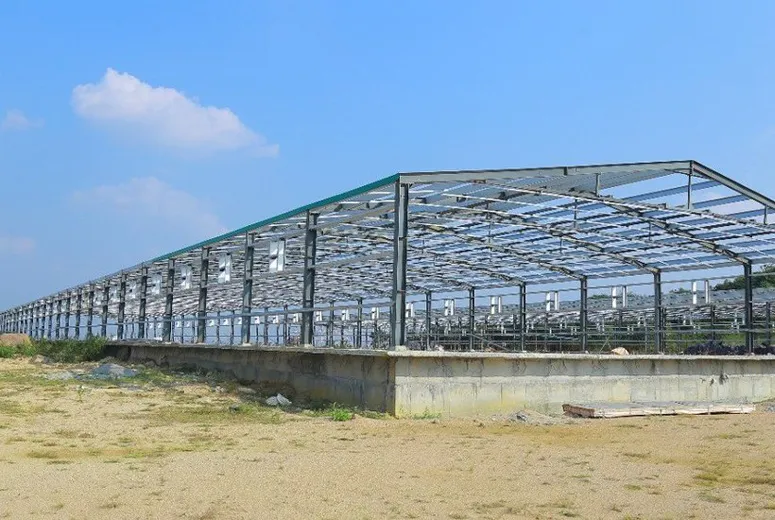 galvanized shed frame