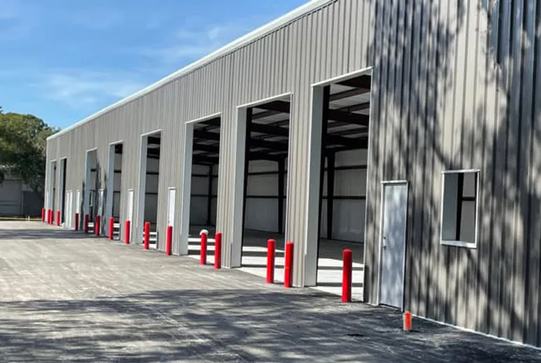 metal barn frame