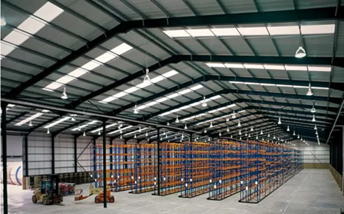 steel structure building factory