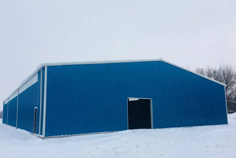 metal workshop with living quarters